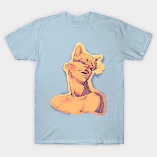 kitty girl (by Alexey Kotolevskiy) T-Shirt